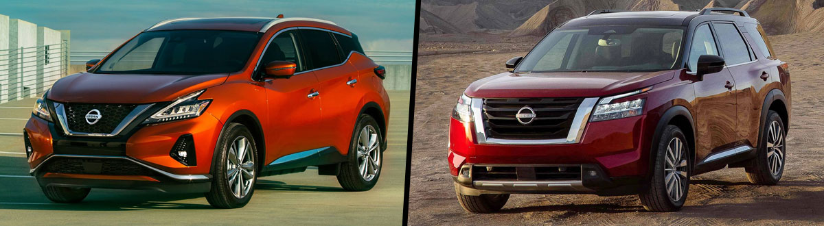 2023 Nissan Murano vs 2023 Nissan Pathfinder