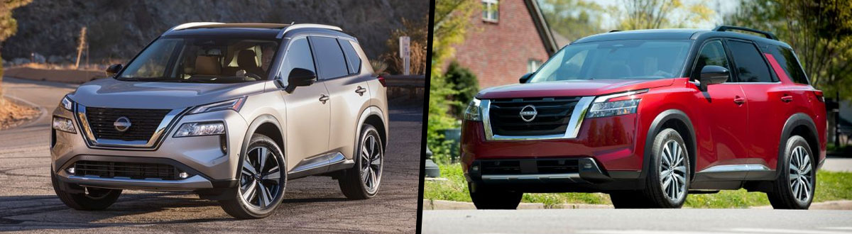 2023 Nissan Rogue vs 2023 Nissan Pathfinder
