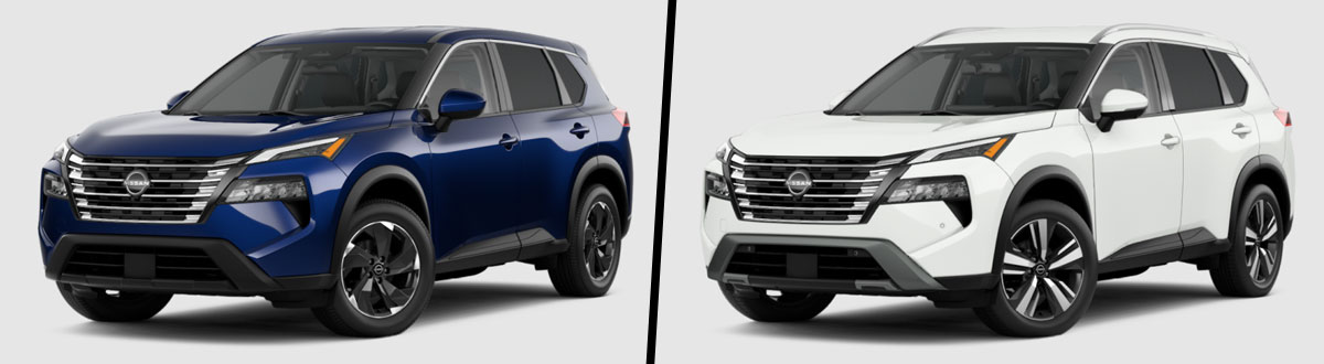 2024 Nissan Rogue SV vs 2024 Nissan Rogue SL