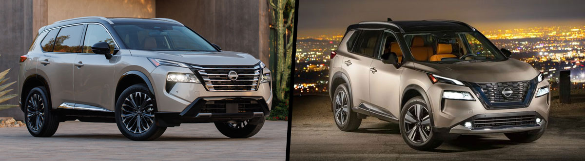 2024 Nissan Rogue vs 2023 Nissan Rogue