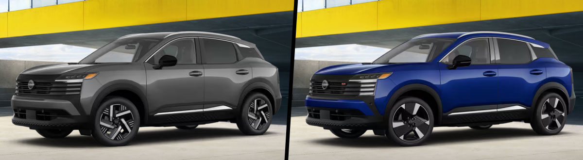 2026 Nissan Kicks SV vs 2026 Nissan Kicks SR