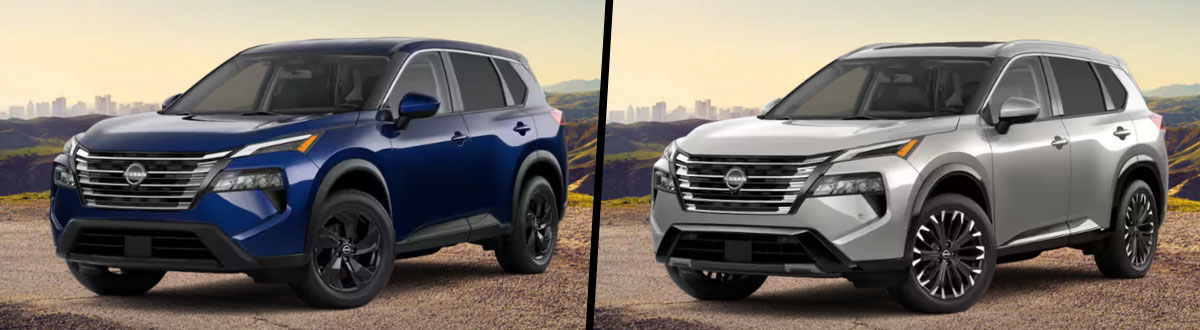 2026 Nissan Rogue SV vs 2026 Nissan Rogue Platinum