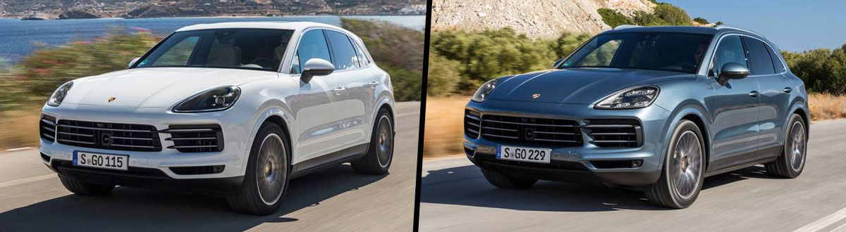2020 Porsche Cayenne vs 2020 Porsche Cayenne S