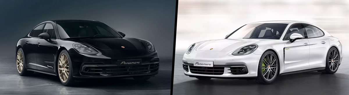 2020 Porsche Panamera vs 2020 Porsche Panamera E-Hybrid