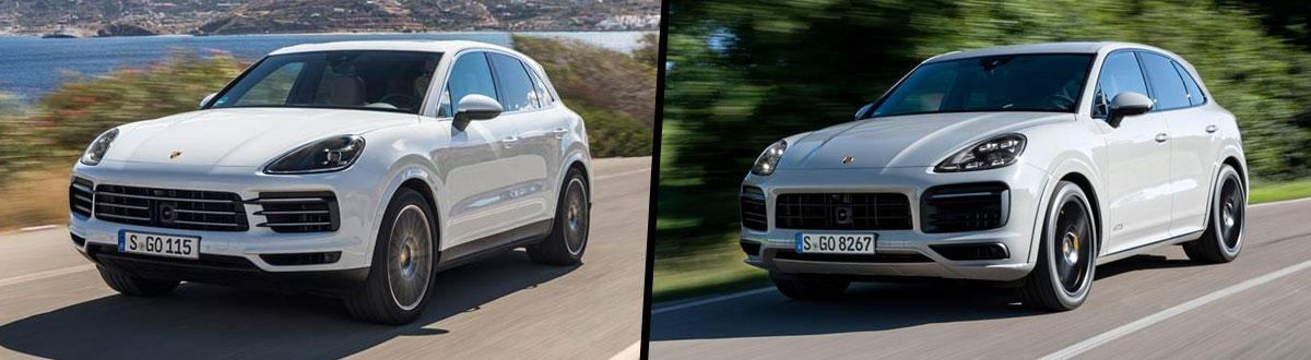 2021 Porsche Cayenne vs 2021 Porsche Cayenne GTS