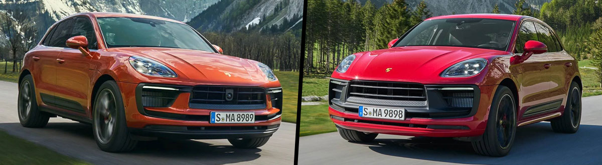 Compare 2022 Porsche Macan S vs Macan GTS