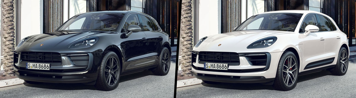 2023 Porsche Macan T vs Macan S Comparison