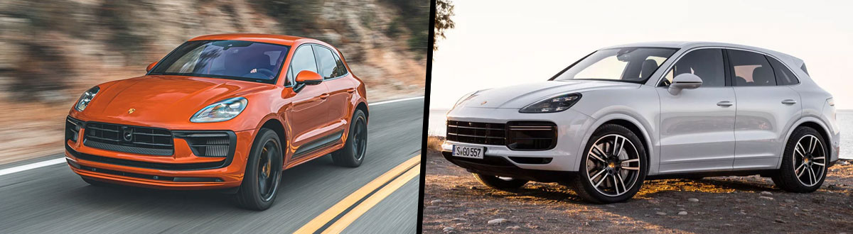 2023 Porsche Macan vs 2023 Porsche Cayenne