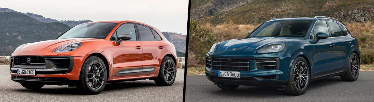 2024 Porsche Macan vs 2024 Porsche Cayenne