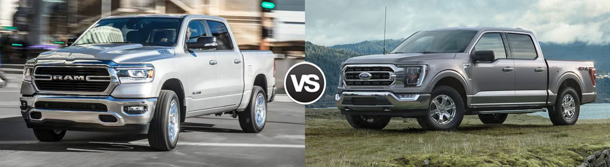 2021 RAM 1500 vs 2021 Ford F-150