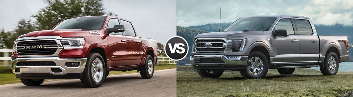 2021 RAM 1500 Big Horn vs 2021 Ford F-150 XLT