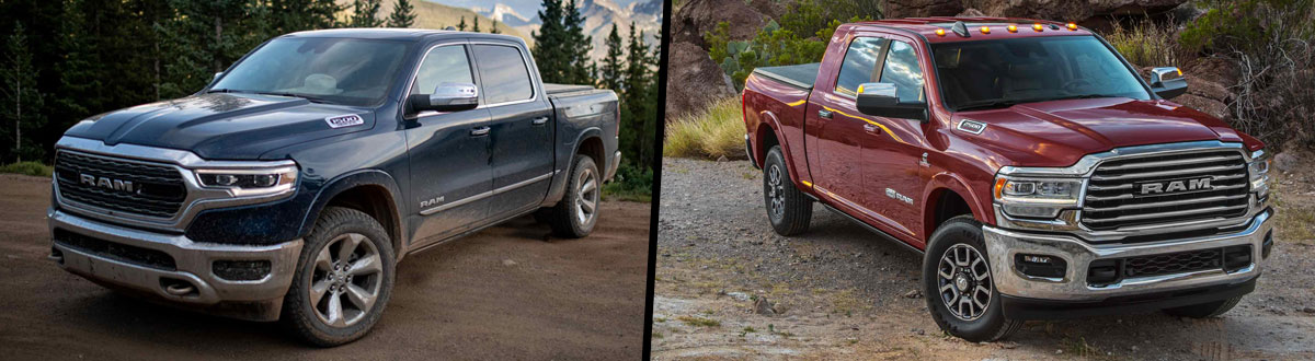 2022 RAM 1500 vs 2022 RAM 2500