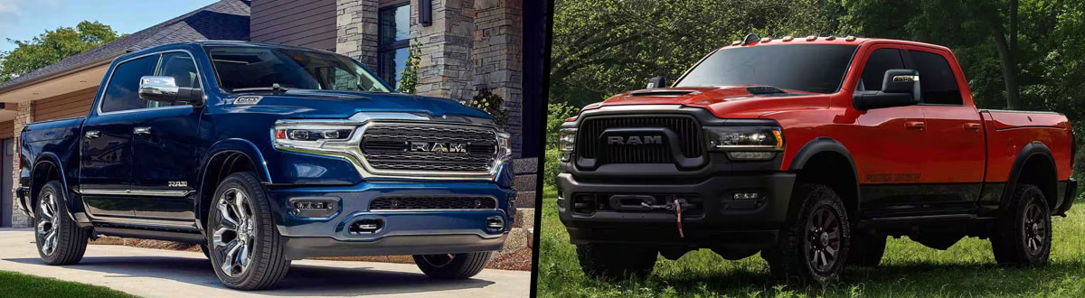 2024 RAM 1500 vs 2024 RAM 2500