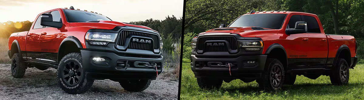 2024 RAM 2500 vs 2023 RAM 2500