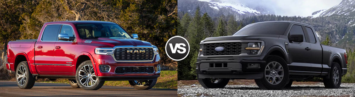 2025 RAM 1500 vs 2025 Ford F-150