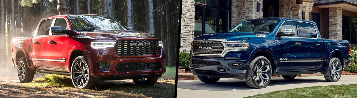 2025 RAM 1500 vs 2024 RAM 1500