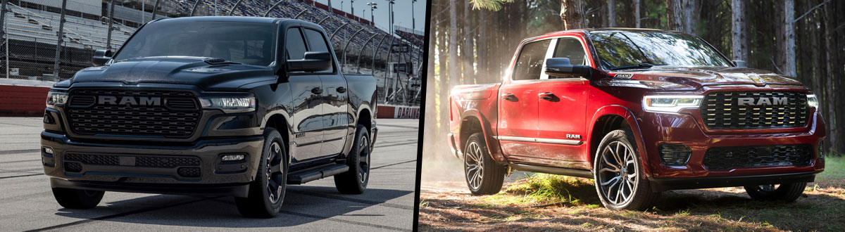 2026 RAM 1500 vs 2025 RAM 1500