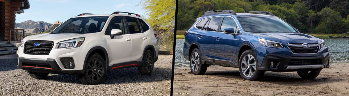 2020 Subaru Forester vs 2020 Subaru Outback