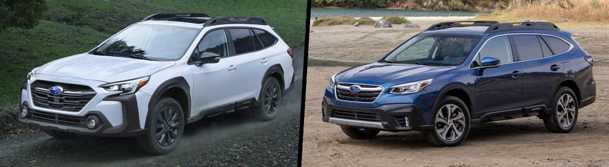 2023 Subaru Outback vs 2022 Subaru Outback