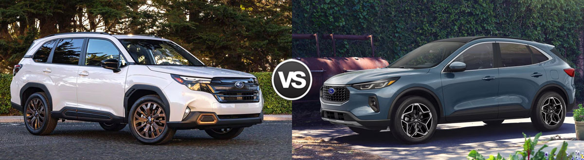 2026 Subaru Forester vs 2026 Ford Escape