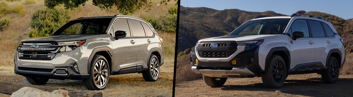 2026 Subaru Forester vs 2026 Subaru Forester Wilderness