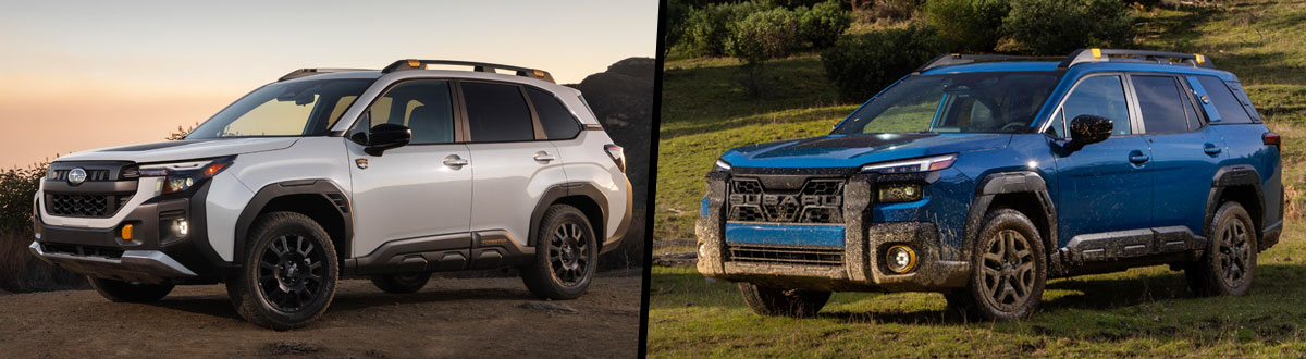 2026 Subaru Forester Wilderness vs 2026 Subaru Outback Wilderness