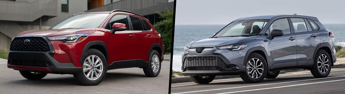 2023 Toyota Corolla Cross vs Corolla Cross Hybrid