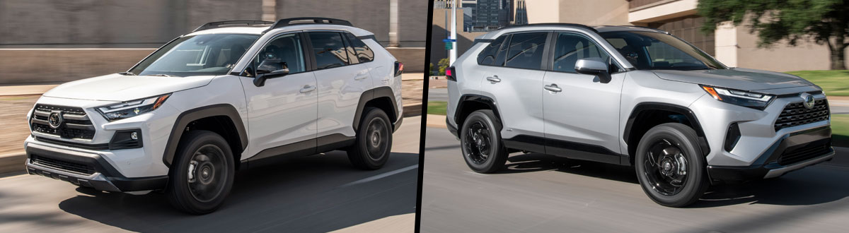 2023 Toyota RAV4 vs 2023 Toyota RAV4 Hybrid