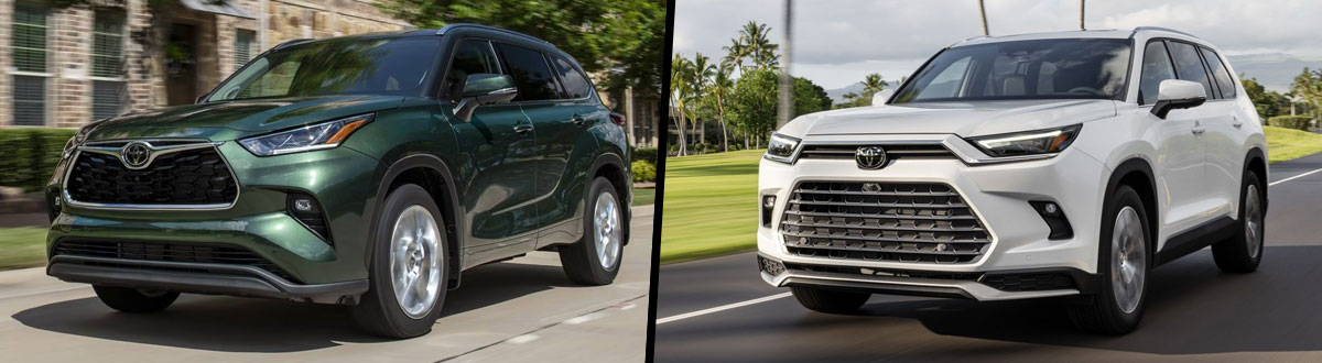 2024 Toyota Highlander vs 2024 Toyota Grand Highlander