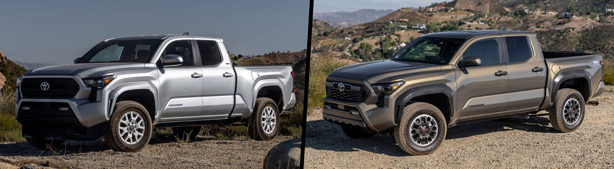 2024 Toyota Tacoma SR5 vs 2024 Toyota Tacoma TRD Off-Road