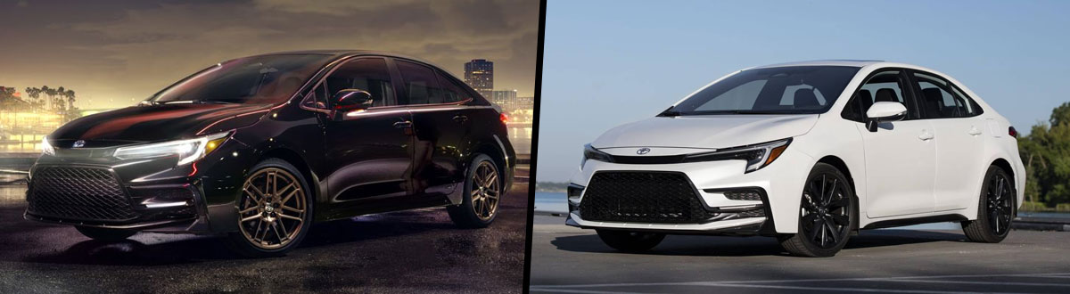 2024 Toyota Corolla vs 2023 Toyota Corolla