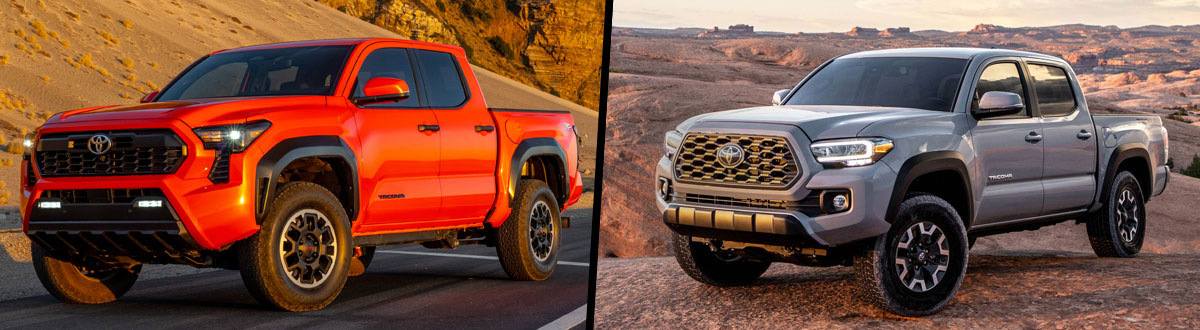 2024 Toyota Tacoma vs 2023 Toyota Tacoma