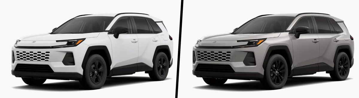 2026 Toyota RAV4 LE vs 2026 Toyota RAV4 XLE Premium