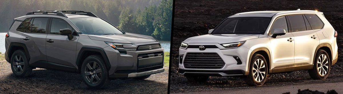 2026 Toyota RAV4 vs 2026 Toyota Grand Highlander Hybrid