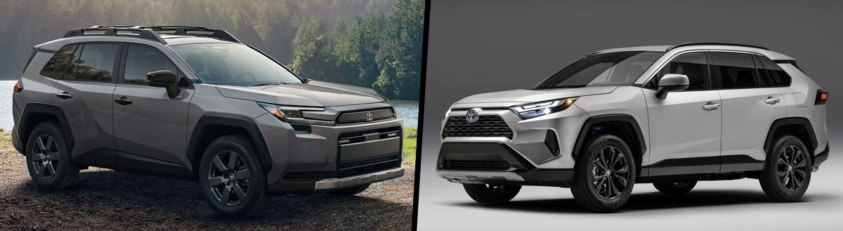 2026 Toyota RAV4 vs 2025 Toyota RAV4 Hybrid