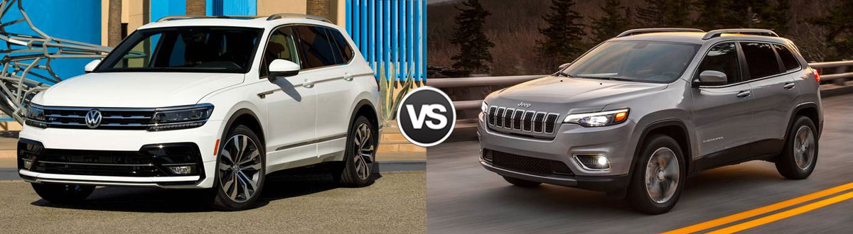 2020 Volkswagen Tiguan vs 2020 Jeep Cherokee