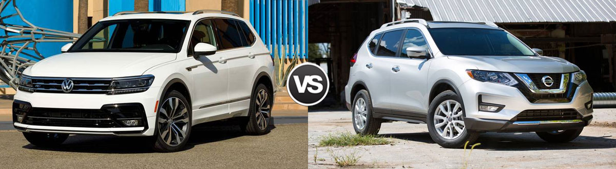 2020 Volkswagen Tiguan vs 2020 Nissan Rogue