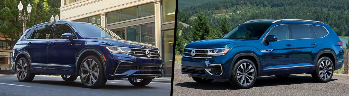 2023 Volkswagen Atlas vs. Tiguan Comparison | Milwaukee WI