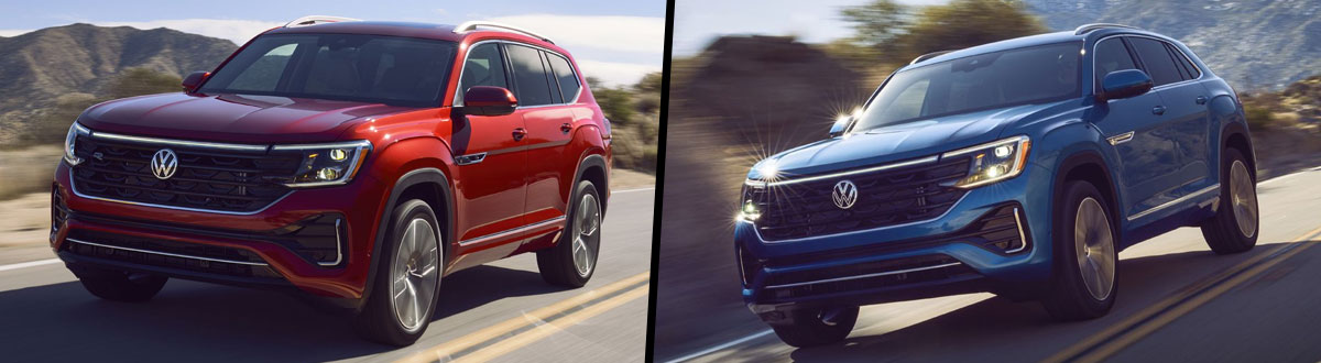 2024 Volkswagen Atlas vs 2024 Volkswagen Atlas Cross Sport