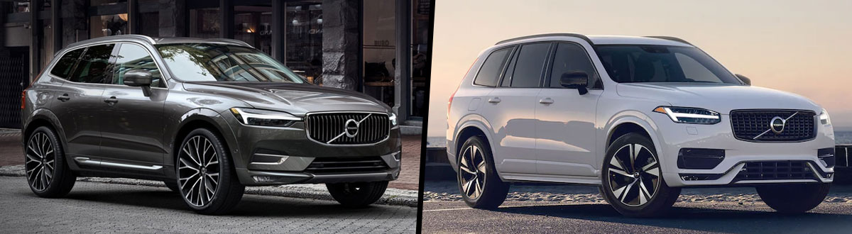 2021 Volvo XC60 vs 2021 Volvo XC90