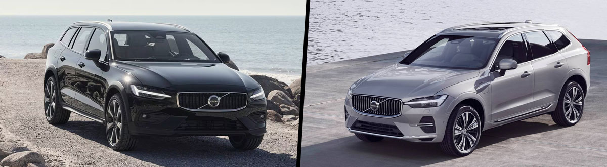 2023 Volvo V60 Cross Country vs 2023 Volvo XC60