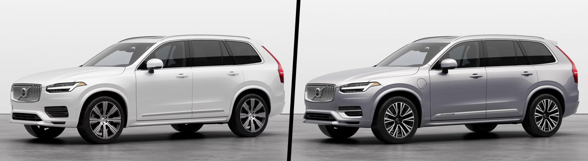 2024 Volvo XC90 vs 2024 Volvo XC90 Recharge Plug-In Hybrid