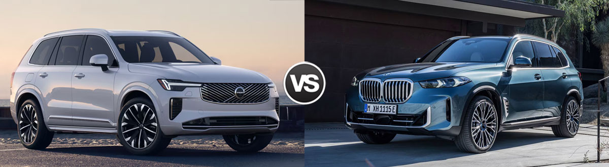 2026 Volvo XC90 plug-in hybrid vs 2026 BMW X5 PHEV